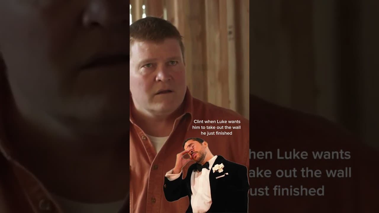 Still from the Luke & Clint video “LUKE,  NOT AGAIN.....”