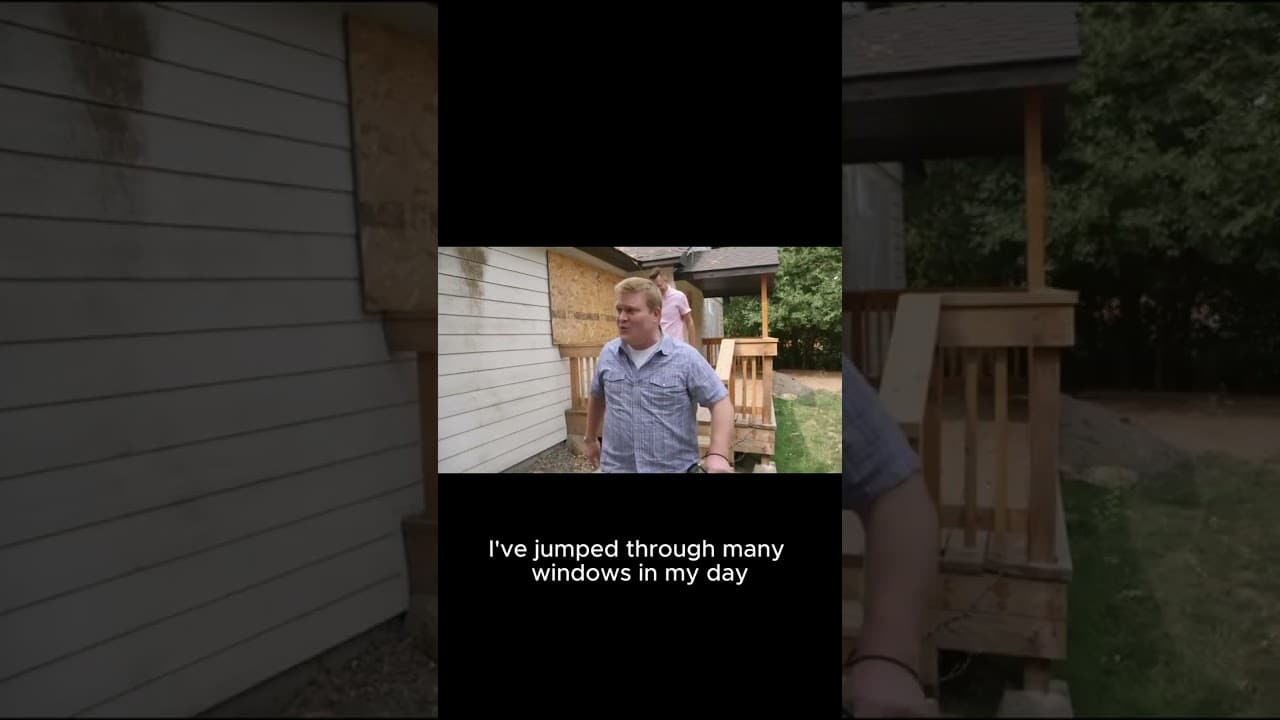 Still from the Luke & Clint video “CLINT DID WHAT??????”